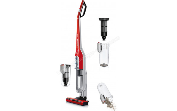 BOSCH BBH628P1 - Vue collecteur et filtres