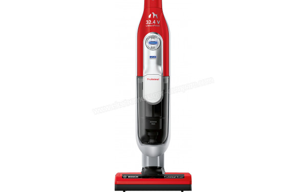 BOSCH BBH7PET - Vue du collecteur et de la brosse