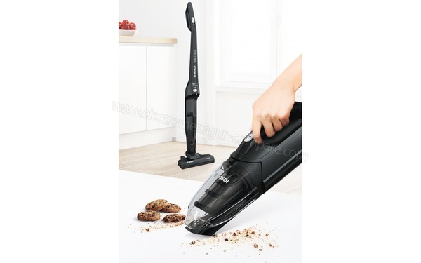 BOSCH BBHL21840 - Vue 3/4 droite (aspirateur &agrave; main)