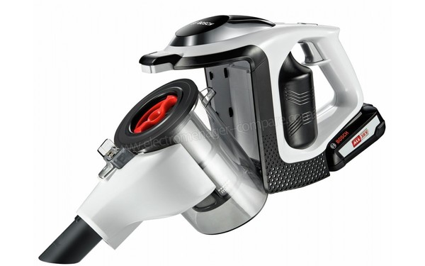 BOSCH BBS1U224 - Vue de l'extraction du bac &agrave; poussi&egrave;re