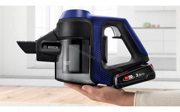 BOSCH BBS611MAT - Vue de l'aspirateur &agrave; main