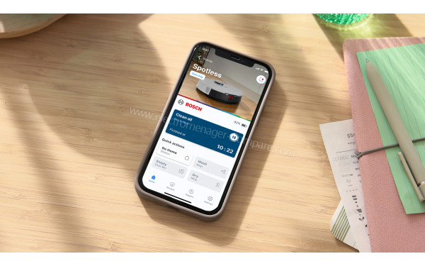 BOSCH BCRD2W - Application pour smartphones ou tablettes
