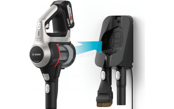 BOSCH BCS612KA2 - Vue du support mural (cr&eacute;dit : Boulanger)