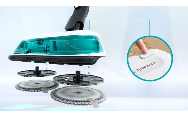 BOSCH BCS71HYG1 - Vue &eacute;clat&eacute;e de la brosse serpill&egrave;re