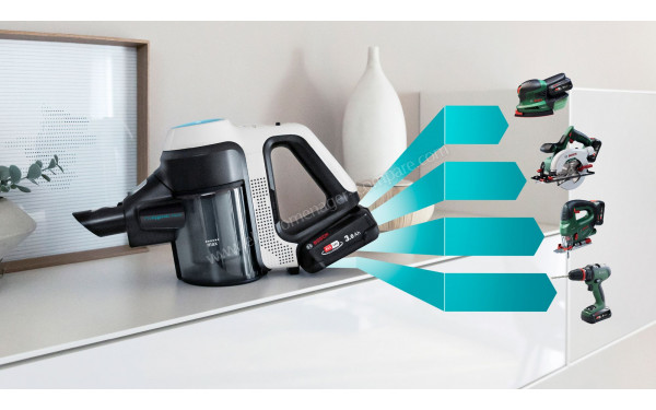 BOSCH BCS71HYG2 - Batterie amovible