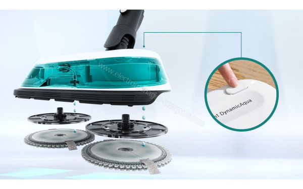 BOSCH BCS71HYG4 - Vue &eacute;clat&eacute;e de la brosse serpill&egrave;re