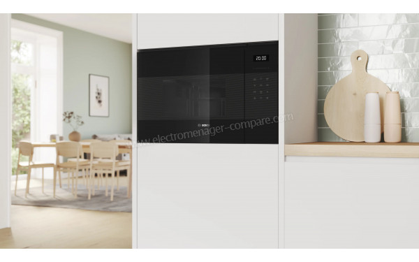 BOSCH BEL554MB2 - Appareil encastr&eacute; vue de 3/4 droite