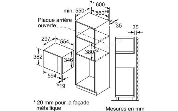 BOSCH BFL520MB0 - Sch&eacute;ma technique