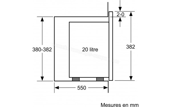 BOSCH BFL520MB0 - Sch&eacute;ma technique