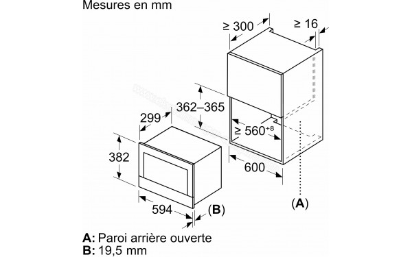 BOSCH BFL7221B1 - Dimensions