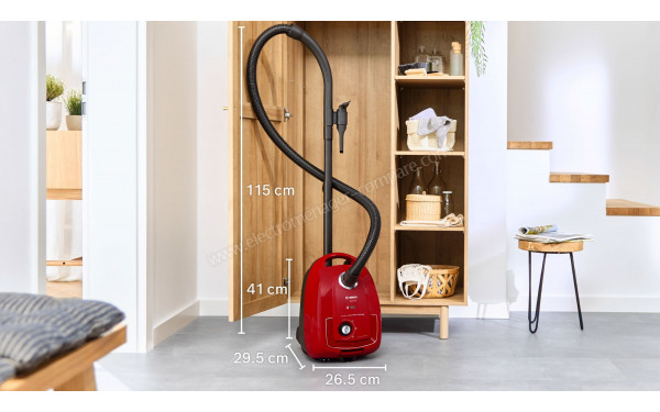 BOSCH BGB38RD2 - Mise en situation