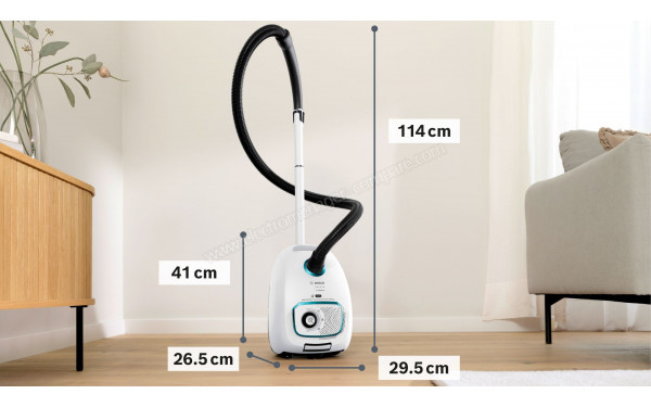 BOSCH BGB41HYG1H - Dimensions