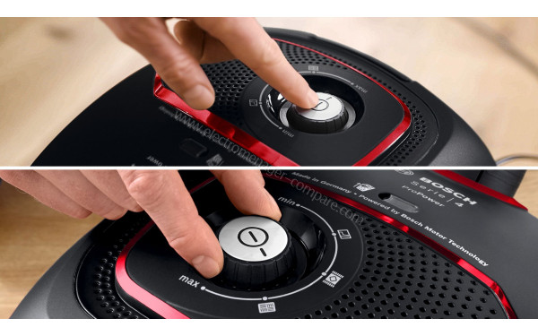 BOSCH BGB41POW1 - Bouton de commandes 