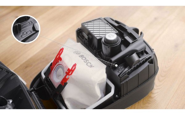 BOSCH BGB41RD3H - Mise en situation