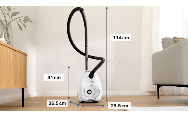 BOSCH BGB41WH1 - Dimensions