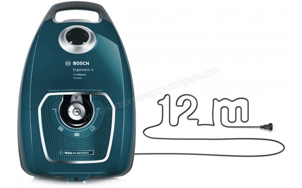 BOSCH BGB7332S - Rayon d'action