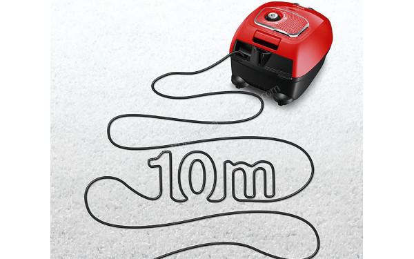 BOSCH BGBS4PET1 - Vue du c&acirc;ble d'alimentation