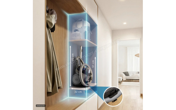 BOSCH BGC05BA2U - Mise en situation