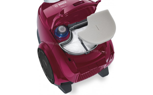 BOSCH BGC3U120 - Vue du filtre en mousse