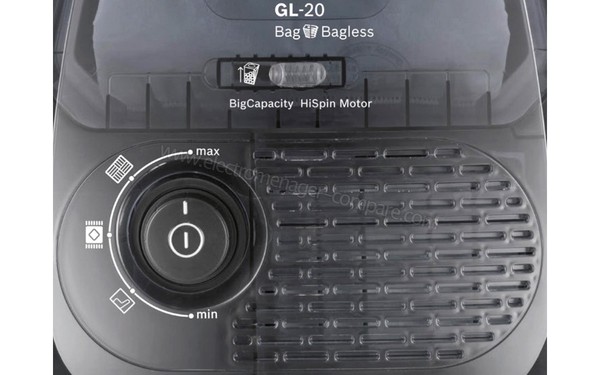 BOSCH BGL2B1128 - Commandes