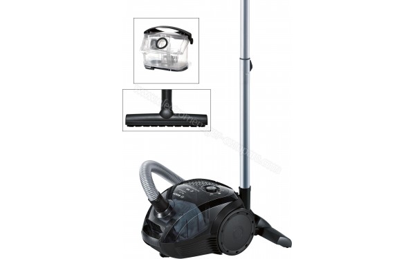 BOSCH BGL2UA2208 - Vue 3/4 droite avec accessoires