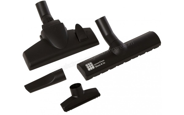BOSCH BGL35MON5 - Brosses et embouts vue du dessus (cr&eacute;dit : Boulanger)
