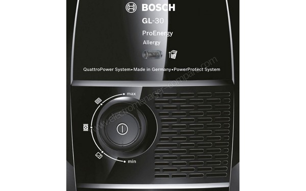 BOSCH BGL3A330 - Commandes