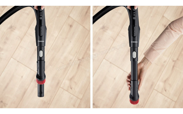 BOSCH BGL6FAM1 - Vue de la brossette int&eacute;gr&eacute;e