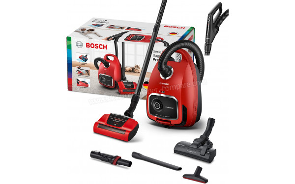 BOSCH BGL6TPET - Vue d'ensemble avec colis