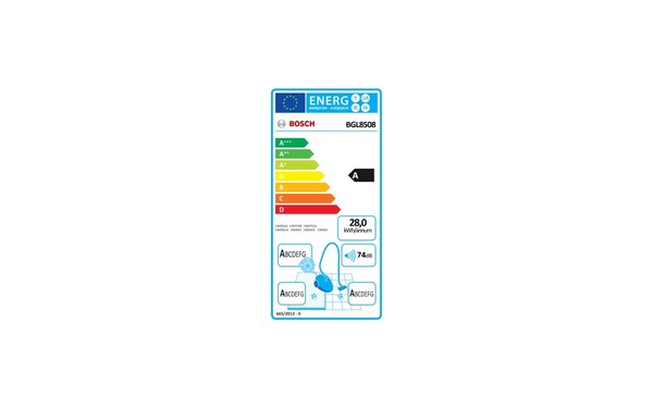 BOSCH BGL8508 - &Eacute;tiquette &eacute;nergie