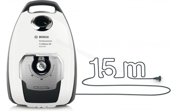 BOSCH BGL8SILM1 - Vue du dessus corps seul