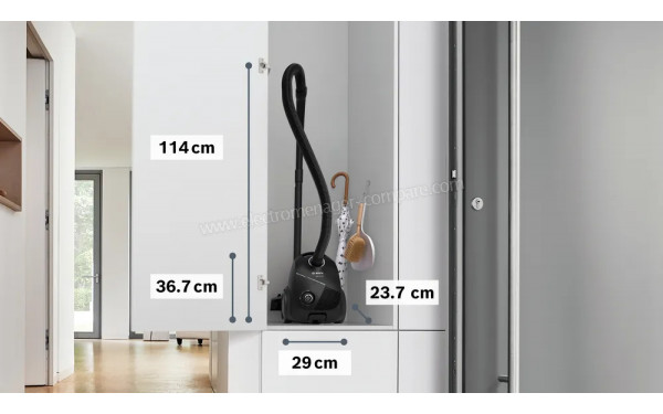BOSCH BGLS2BA1H - Dimensions