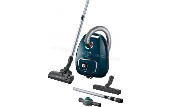 BOSCH BGLS4A444 - Vue 3/4 droite avec accessoires