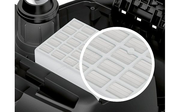 BOSCH BGLS4PERF - Vue du filtre