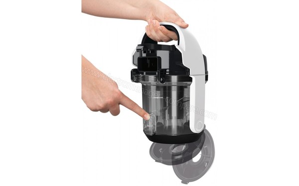 BOSCH BGS05A222 - Vue du bac &agrave; poussi&egrave;res