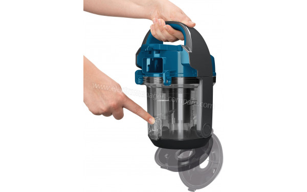 BOSCH BGS05A320 - Vue du vidage du bac