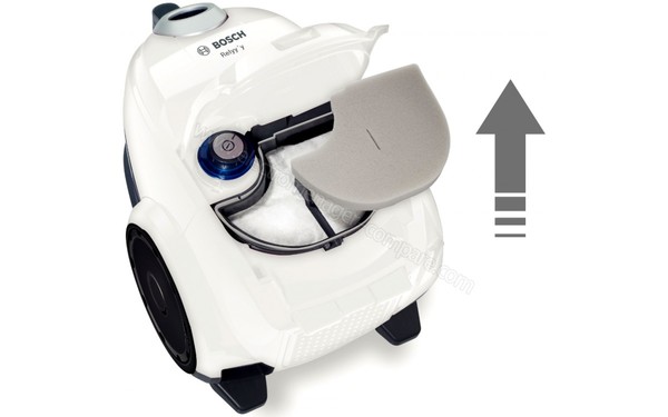 BOSCH BGS3220 - Vue de l'int&eacute;rieur