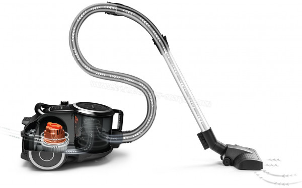 BOSCH BGS41K332 - Vue du syst&egrave;me d'aspiration