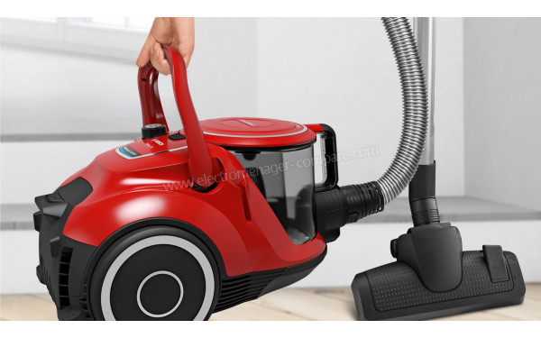 BOSCH BGS41PET1 - Vue de la poign&eacute;e de transport