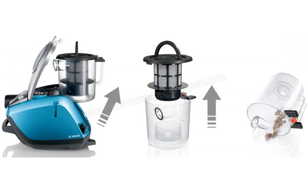 BOSCH BGS5200R - Syst&egrave;me de vidage