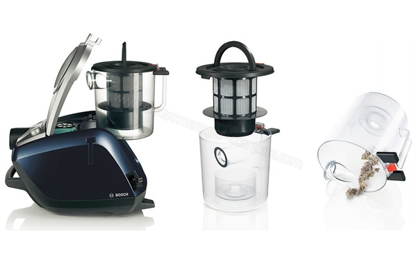 BOSCH BGS5A300 - Vidage du bac