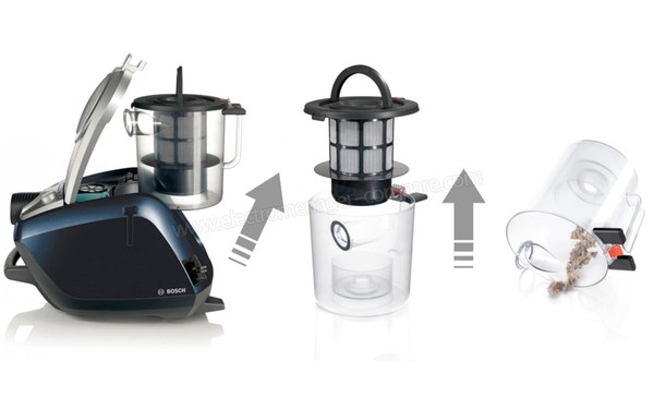 BOSCH BGS5ALL1 - Syst&egrave;me de vidage du bac