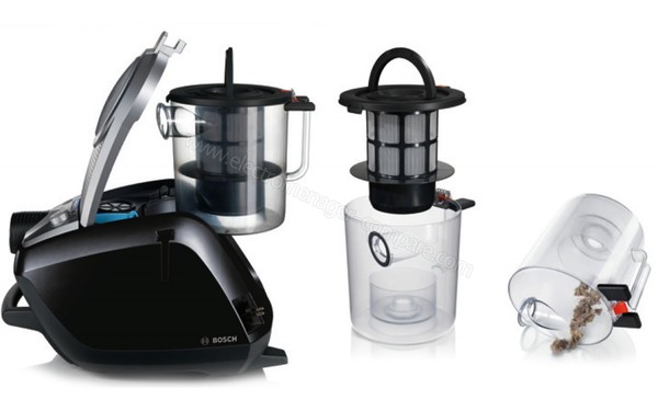 BOSCH BGS5BL432 - Vidage du bac