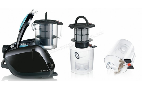 BOSCH BGS5KITFR - Vidage du bac