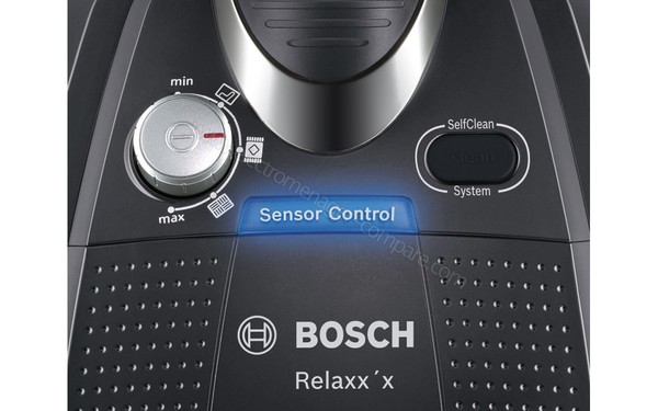 BOSCH BGS5KSILS - Vue des commandes