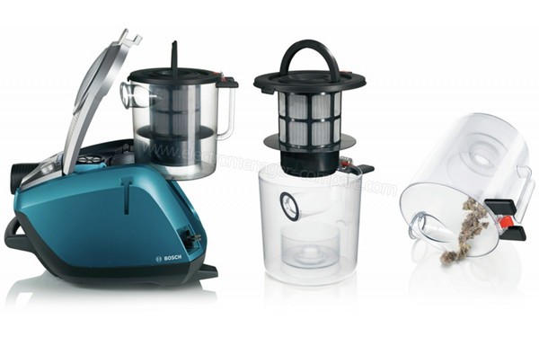 BOSCH BGS5R30E - Vidage du bac