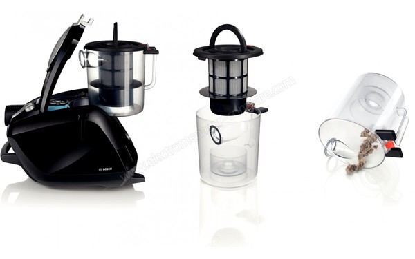 BOSCH BGS5SIL66A - Syst&egrave;me de vidage du bac