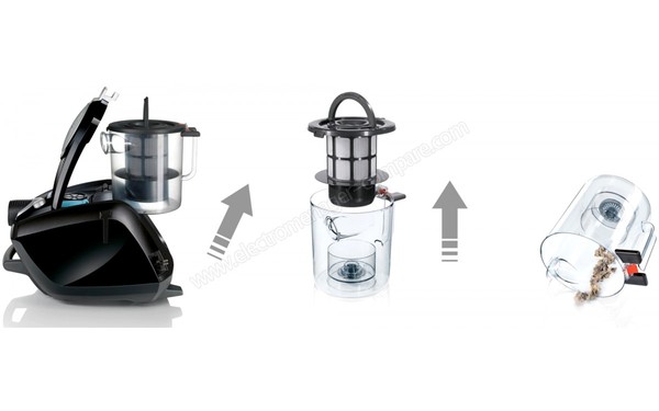 BOSCH BGS5SIL66B - Syst&egrave;me de vidage