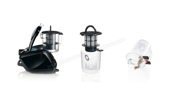 BOSCH BGS5SILM2 - Vidage du bac