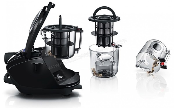 BOSCH BGS7MS64 - Vidage du bac